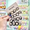 پک انگشتر مشکی طرح دو