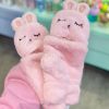 دستکش پولیشی رابیت صورتی