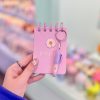 دفترچه یادداشت سیم رنگی گل گلی