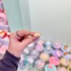 انگشتر طرحدار کیوت رنگارنگ
