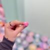 انگشتر طرحدار کیوت رنگارنگ