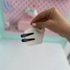 گیره مو دوتایی کورومی صورتی مشکی