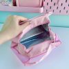کیف ظرف غذای گربه صورتی کیوت