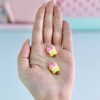 استیکر برجسته بستنی قیفی و چوبی