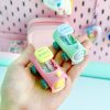 تراش طرح قطار رنگی رنگی
