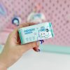 دستمال مرطوب جیبی گربه کیوت آبی