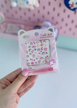 استیکر ناخن کارتونی کوچولو پاستلی