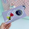 گردنبند جعبه‌ای صدف مرواریددار یاسی