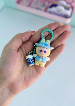 جاکلیدی لبوبو کلاه دار و کافی کیوت