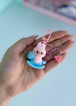 سر زیپ لبوبو و اسب کیوت رنگی رنگی