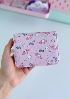 کیف پول مستطیلی ملودی پاپیونی