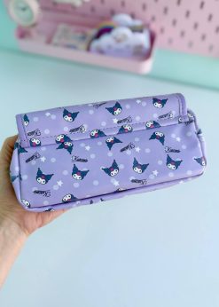 جامدادی دکمه ای کورومی یاسی