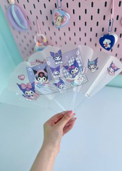 بادبزن جعبه ای سانریو پاستلی