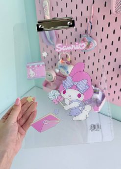 تخته شاسی شفاف سانریو رنگی رنگی