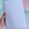 دفتر سیمی کیتی پاپیونی صورتی