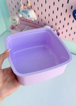 ظرف غذای مربعی در شفاف کورومی