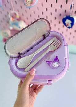 لانچ باکس مربعی استیکری کورومی یاسی