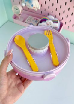 ظرف غذای دایره ای کورومی یاسی