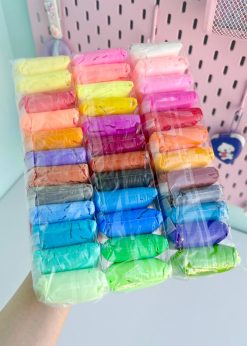 خمیر کلی ۳۶ رنگ کورومی یاسی