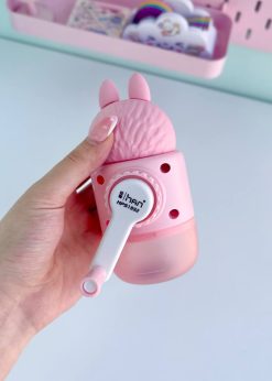 تراش رومیزی عروسکی صورتی