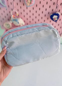 جامدادی مستطیلی شفاف پاستلی