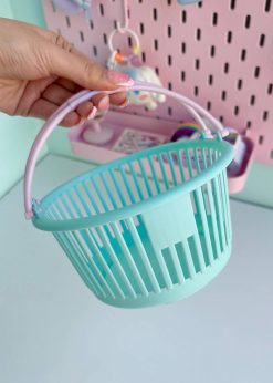 سبد دایره ای دسته دار پاستلی