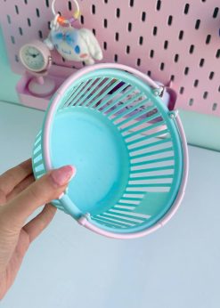 سبد دایره ای دسته دار پاستلی