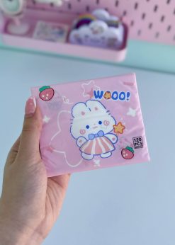 دستمال کاغذی مربعی انیمالز پاستلی