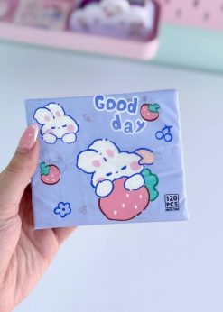 دستمال کاغذی مربعی انیمالز پاستلی