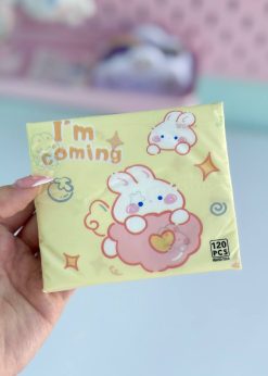 دستمال کاغذی مربعی انیمالز پاستلی