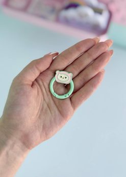 قفل فانتزی تدی کیوت رنگی رنگی