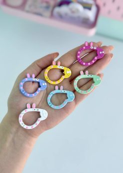 قفل فانتزی زرافه کیوت پاستلی