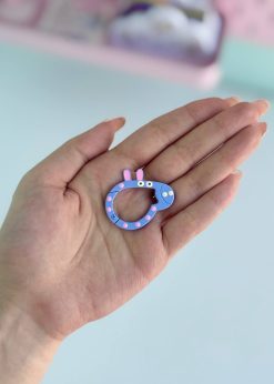 قفل فانتزی زرافه کیوت پاستلی