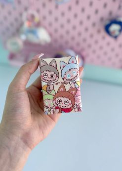 دستمال کاغذی جیبی لبوبو کیوت شطرنجی