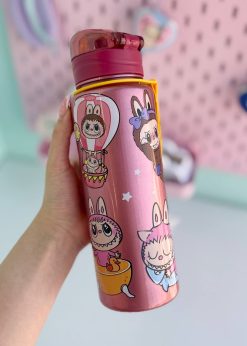 قمقمه لبوبو استوانه ای کیوت رنگی