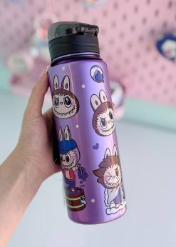 قمقمه لبوبو استوانه ای کیوت رنگی