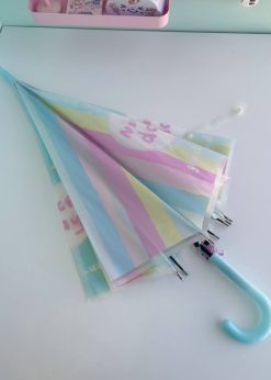 چتر رنگین کمانی پاستلی