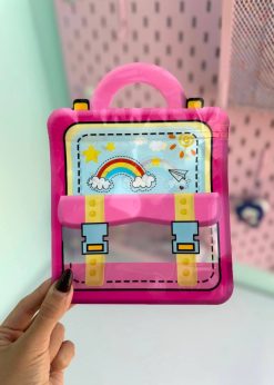 زیپ کیپ کوله پشتی رنگین کمانی