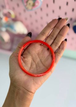 النگو گرد شیشه ای رنگی رنگی