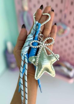 چارم ستاره نقره ای پاپیونی