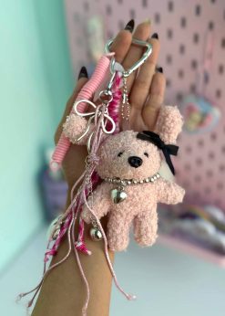 چارم پاپی فرفری کیوت صورتی