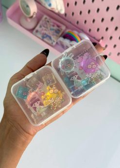 باکس دکوری شبتاب رنگی رنگی