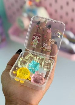 باکس دکوری شبتاب رنگی رنگی