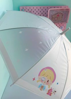 چتر کیوت گرل سفید