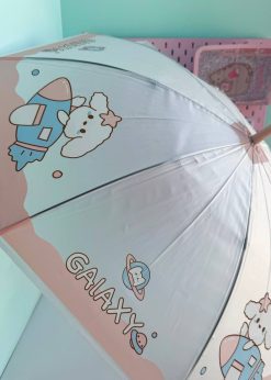 چتر خرگوش کیوت صورتی