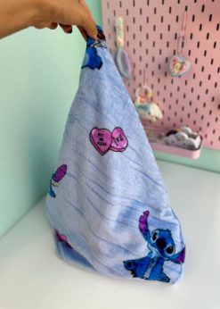 پتو بالشتی استیچ نشسته آبی