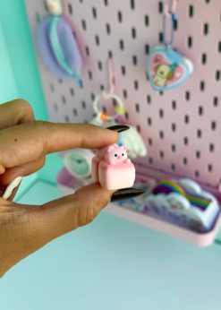 دکوری خوک کیوت صورتی