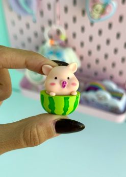 دکوری کوچک خوک رنگی رنگی