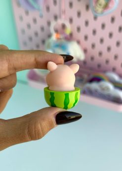 دکوری کوچک خوک رنگی رنگی