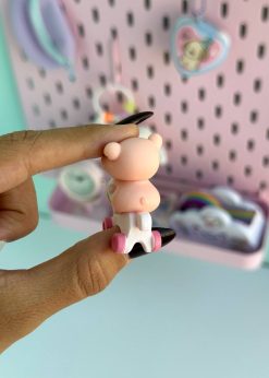 دکوری کوچک خوک رنگی رنگی